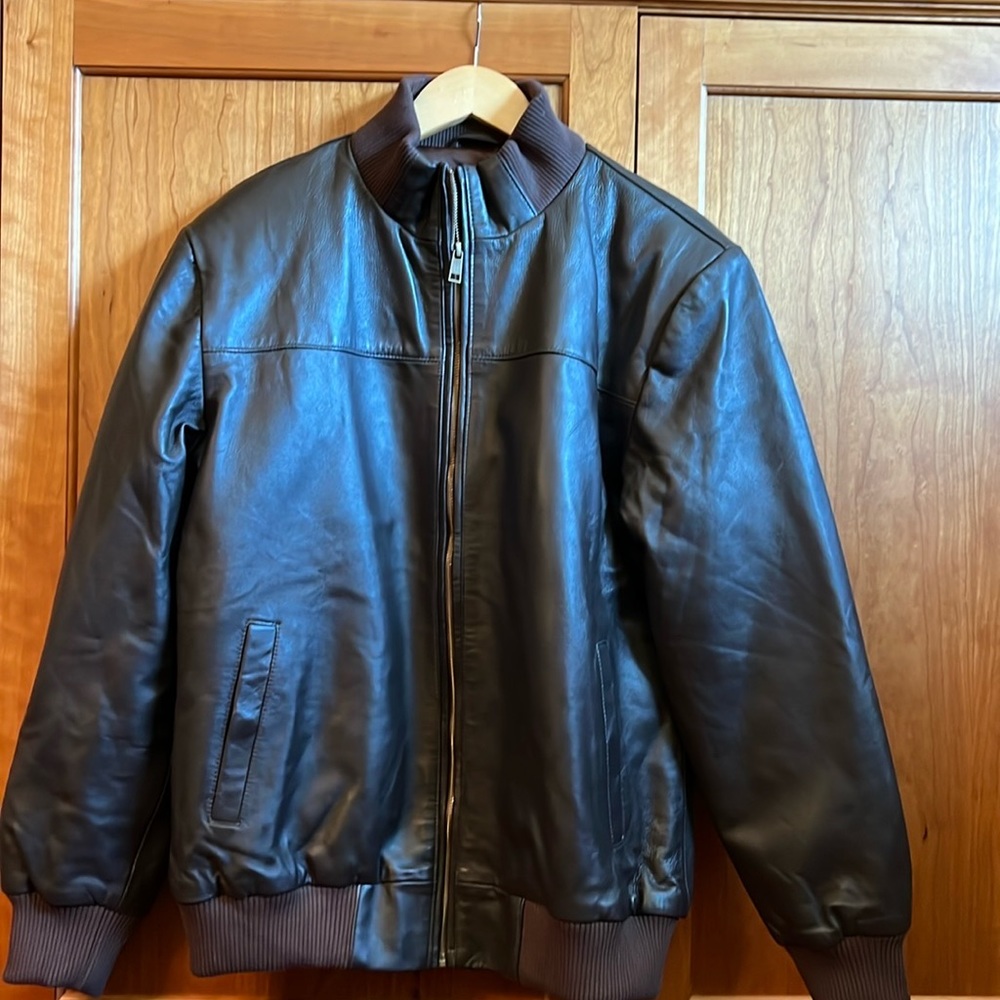 Custom made leather jacket by Leather Cult